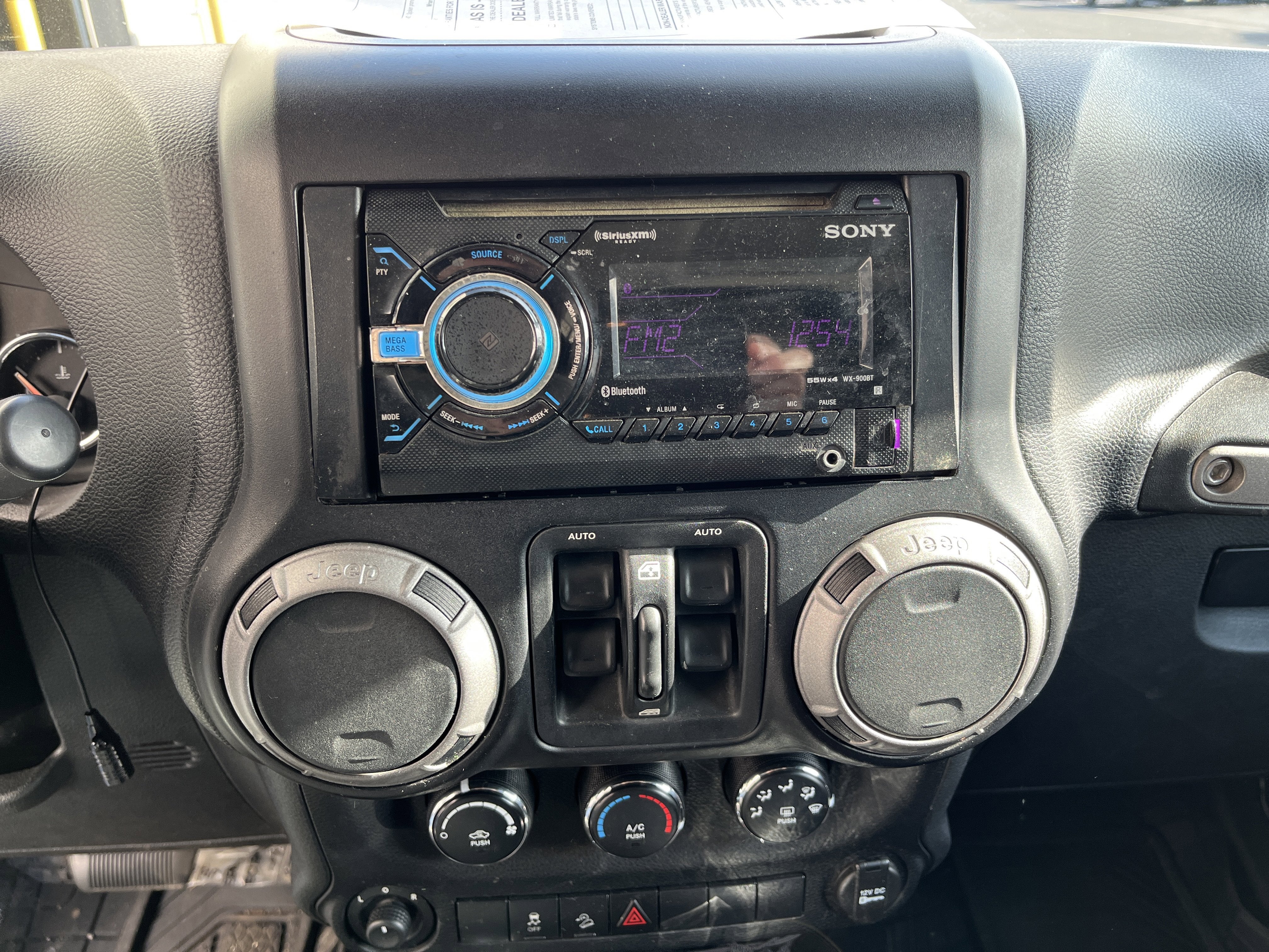 2012 Jeep Wrangler Unlimited Sport