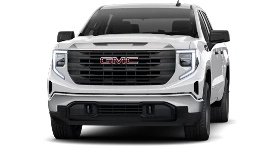 2026 GMC Sierra 1500 crew cab in Summit White, front view
